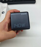 ANKER安克智顯充140W充電器套裝 氮化鎵屏顯type-c多口pd快充100W頭適用蘋(píng)果17iPhone手機筆記本電腦 灰 曬單實(shí)拍圖