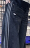 阿迪達斯（adidas）三葉草女子時(shí)尚潮流百搭牛仔闊腿運動(dòng)直筒褲JX6865 JX6865 29 曬單實(shí)拍圖