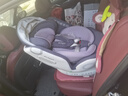Prigel舒安pro新生嬰幼兒寶寶兒童安全座椅可坐可躺車(chē)載汽車(chē)用0-6-12歲 舒安pro 烏梅紫醬(不窩脖設計+單手旋轉+175°大躺角) 曬單實(shí)拍圖