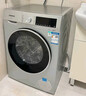 西門(mén)子（SIEMENS）iQ300 10KG大容量 全自動(dòng)變頻滾筒洗衣機 智能除漬 強效除螨 羊毛洗 15分鐘快洗 WG52A108AW 曬單實(shí)拍圖