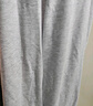 維尼瑪希男士寬松秋褲不勒腿100%純棉線(xiàn)褲秋冬薄款透氣全棉毛褲內穿打底褲 淺灰色 L【推薦體重130-150斤】 曬單實(shí)拍圖