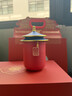 如瓷動(dòng)人故宮文創(chuàng  )茶具套裝新年伴手禮送爸爸長(cháng)輩朋友同事生日春節喬遷禮物 故宮紅-手抓泡茶壺禮盒帶茶葉罐 3人飲 6件 曬單實(shí)拍圖