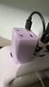 公牛（BULL）氮化鎵67W快充筆記本插座/桌面充電站/USB分體式插線(xiàn)板3C認證 適用iphone17 2C2A+3孔紫色總控開(kāi)關(guān) 曬單實(shí)拍圖