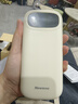 紐曼（Newmine）20000毫安時(shí)大容量充電寶【3C認證|可上飛機】自帶三線(xiàn)10W移動(dòng)電源適用蘋(píng)果華為等手機耳機 奶茶色 曬單實(shí)拍圖