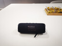 JBL FLIP6 音樂(lè )萬(wàn)花筒六代 便攜藍牙音箱  賽道揚聲器 獨立高音單元 購物推薦 金屬黑 曬單實(shí)拍圖