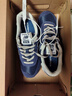 NEW BALANCE NB574復古潮流百搭拼接運動(dòng)休閑鞋 ML574EVN 深藍色 40.5 (腳長(cháng)25.5cm) 曬單實(shí)拍圖