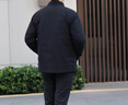 九牧王鴨絨襯衫羽絨服外套男2025冬季新款保暖時(shí)尚百搭夾克上衣 時(shí)尚版+黑色+TD1D60119 XL 180/100A(52) 【充絨量56g】 曬單實(shí)拍圖