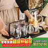 格娜斯耐高溫玻璃杯家庭套裝家用水杯帶把泡茶杯喝水杯子高顏值水具杯具 曬單實(shí)拍圖