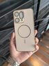 鹿途者 DEERWALK鐳射細圈磁吸適用一加Ace6手機殼新款1+ace5至尊版全包防摔OnePlusAce6T磨砂男女保護套高級感硬殼 【沙漠金】膚感磨砂*磁吸充電*3D鐳射鏡頭膜 一加Ace6 曬單實(shí)拍圖