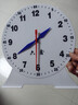 六鑫鐘表教具模型25cm3針聯(lián)動(dòng)12小時(shí)時(shí)鐘學(xué)生一年級二年級小學(xué)生幼兒園文具學(xué)習用品京東自營(yíng)開(kāi)學(xué) 曬單實(shí)拍圖