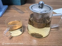泡茶壺新款玻璃茶壺加厚耐高溫泡茶器家用茶水分離單壺茶具 直筒450ml【耐熱升級】+2茶杯 曬單實(shí)拍圖