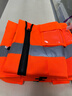 salzmann/小薩 反光安全背心交通施工夜間環(huán)衛保安外賣(mài)汽車(chē)代駕定制馬甲 橙色 2XL/3XL 曬單實(shí)拍圖
