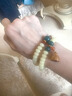 茂悅玉化白玉奶豆菩提根手串108顆蓮花菩提子文玩佛珠男女生念珠手鏈 淩云 9*6mm丨108顆 (贈盤(pán)玩袋） 曬單實(shí)拍圖
