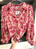 2024秋季新款時(shí)尚設計感小眾碎花上衣氣質(zhì)雪紡襯衣顯瘦燈籠袖襯衫 粉紅色 獨家實(shí)拍 均碼  建議體重80-140斤 曬單實(shí)拍圖