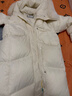 雪中飛（SNOWFLYING）白鴨絨羽絨服女2026冬季新款加厚女裝時(shí)尚設計感韓版中長(cháng)款外套  薄荷綠 S 曬單實(shí)拍圖