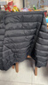 鴨鴨佟麗婭同款輕薄羽絨羽絨服女新款短款修身城市輕戶(hù)外秋冬外套KXM 黑色 4XL 曬單實(shí)拍圖