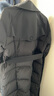 艾萊依鵝絨服女2025氣質(zhì)長(cháng)款風(fēng)衣領(lǐng)可拆卸腰帶輕奢高智羽絨服 炭黑XS 曬單實(shí)拍圖