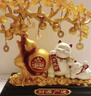 貝漢美（BHM）發(fā)財樹(shù)新店開(kāi)業(yè)大擺件客廳玄關(guān)高檔招財貓入戶(hù)搬家喬遷禮物裝飾品 【京倉速發(fā)】加大號-財源廣進(jìn)禮盒裝 曬單實(shí)拍圖
