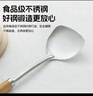 拜格（bayco）鍋鏟三件套炒菜鏟湯勺漏勺套裝不銹鋼家用大號勺子長(cháng)柄漏勺BC5569 曬單實(shí)拍圖