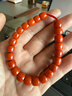 石玥珠寶收藏級涼山南紅瑪瑙手串直切桶珠本命年轉運珠手鏈男女士款禮物 曬單實(shí)拍圖