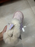 牧童兒童雪地靴冬季新款加絨加厚男童棉鞋小童百搭保暖大棉靴女寶 人魚(yú)紫 26 鞋內長(cháng)16.3cm 曬單實(shí)拍圖