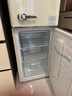 志高（CHIGO）202升L雙門(mén)冰箱一級能效家用小型二門(mén)辦公室1.4米高出租房宿舍大容量雙開(kāi)門(mén)冷藏冷凍 以舊換新 復古款帶把手【上冷藏4層下冷凍3層一級能效】 曬單實(shí)拍圖