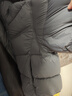 波司登（BOSIDENG）25年冬泡芙90絨羽絨服商場(chǎng)熱賣(mài)同款小個(gè)子加厚連帽外套B250243102 格雷深灰8K04 XS 155/80A充絨量227g 體重約110以?xún)?曬單實(shí)拍圖