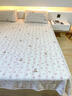 南極人（Nanjiren）床單1.8x2米床被單單件家用花邊床罩枕套三件套宿舍單人床上用品 玫瑰熊【A類(lèi)母嬰 親膚透氣 精美花邊 四季通用】 1.8-2.0m床：230x245cm【單件床單】 曬單實(shí)拍圖