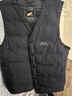 輕薄羽絨馬甲男冬季中年內穿保暖加厚打底背心V領(lǐng)坎肩爸爸裝外套 20919-HB8612藏青 XL (180) 約135-150斤可穿 曬單實(shí)拍圖