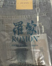 羅蒙（ROMON）牛仔褲子男士彈力直筒寬松通勤休閑美式復古闊腿百搭長(cháng)褲 舊 31 曬單實(shí)拍圖