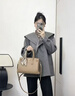 ANYSMIC奢侈品包包女包大牌2025新款時(shí)尚百搭斜挎大氣媽媽包生日禮物 卡其色 曬單實(shí)拍圖
