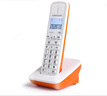 中諾數字無(wú)繩電話(huà)機座機單機中文菜單子母機無(wú)線(xiàn)座機插電話(huà)線(xiàn)使用固話(huà)機W158橙色 曬單實(shí)拍圖