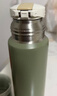 膳魔師（THERMOS）500ml保溫商務(wù)辦公帶杯蓋水杯男女士保冷杯FEI-501KKI牛油果綠 曬單實(shí)拍圖