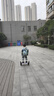 九號（Ninebot）電動(dòng)平衡車(chē)代步電動(dòng)車(chē)腿控智能禮物雙輪腿控體感L6白色定制禮盒款 曬單實(shí)拍圖