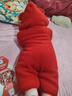 棉芹嬰兒連體衣服純棉秋冬季棉服加厚長(cháng)袖保暖寶寶三層夾棉新生兒冬裝 藍色小獅子【2件裝】（保暖款） 73碼(建議7-9個(gè)月15-18斤) 曬單實(shí)拍圖