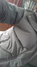 京東京造羽絨服男鴨絨加厚防寒工裝面包服防潑水冬季外套短款 灰色 L 曬單實(shí)拍圖