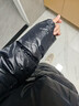 京東京造黑金鵝絨服三防羽絨服男長(cháng)款男士外套新年衣服男款 曜石黑 L 曬單實(shí)拍圖