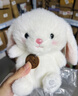 翰鷗斐正版藝絨坊香墩墩掌中寶桌伴娃娃小熊貓大象企鵝動(dòng)物毛絨玩偶玩具 藝絨坊香墩墩-兔子16CM 肚子填充帶香味顆粒 曬單實(shí)拍圖