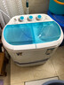 小鴨2.5公斤小型半全自動(dòng)波輪迷你洗衣機 母嬰兒童小洗衣機 出租房家用洗衣機小型洗脫一體XPB25-1637S 曬單實(shí)拍圖