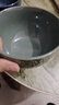 悠瓷（youcci）孔雀紋浮雕飯碗家用5英寸陶瓷碗大號飯碗復古中號面碗沙拉碗 5英寸浮雕飯碗-雀紋混色2只裝 曬單實(shí)拍圖