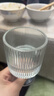 豎紋玻璃高腳杯酸奶冰淇淋杯子高顏值咖啡杯紅酒杯 豎紋高腳杯 200ml 2只 曬單實(shí)拍圖