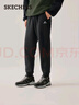 斯凱奇（Skechers）新年禮物男裝2025新品冬季加絨保暖褲子運動(dòng)衛褲休閑長(cháng)褲L325M105 曬單實(shí)拍圖