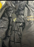 高梵盧昱曉黑金鵝絨服先鋒5.0六格男女同款25年新款泡芙羽絨服 黑色 L 曬單實(shí)拍圖