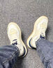 樂(lè )途（LOTTO）男鞋春秋透氣復古跑步阿甘鞋休閑運動(dòng)老爹鞋子男J8802 米白 42 曬單實(shí)拍圖