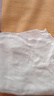 喜親寶嬰兒口水巾寶寶紗布方巾新生兒喂奶巾白色小手帕20*20cm（10條） 曬單實(shí)拍圖