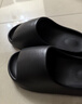 稻草人椰子拖鞋男女抗菌踩屎感居家用室內戶(hù)外穿特大碼防滑涼拖黑 46-47 曬單實(shí)拍圖