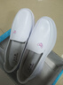 潔爾康護士鞋新款升級碳板四季輕便真皮百搭美容院工作鞋醫院工作小白鞋 乳白色 38 (240mm) 標準尺碼 曬單實(shí)拍圖