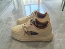 海瀾之家HLA男鞋休閑男士復古透氣增高板鞋子男HAABXM3EAX409 米棕色41 曬單實(shí)拍圖