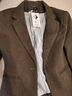 毛呢西裝外套女2025新款春秋高級感小個(gè)子面試通勤職業(yè)工作服西服 咖色（單件外套） L (建議98-108斤左右) 曬單實(shí)拍圖