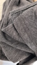 UR2025冬季新款女裝休閑格雷系褶皺修身長(cháng)袖連衣裙UWJ750109 曬單實(shí)拍圖